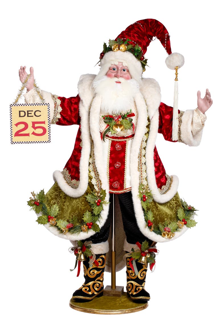 December 25 Santa, Main, color, Red