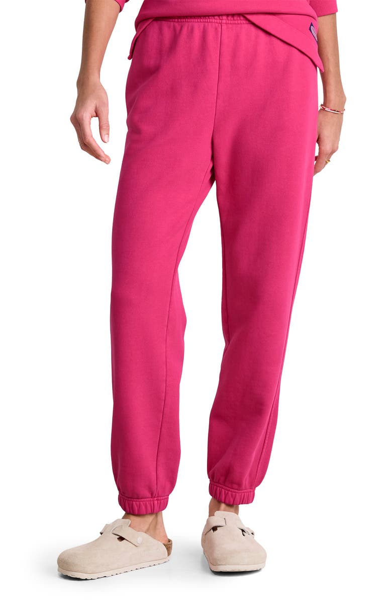 vineyard vines Gym Cotton Sweatpants, Main, color, Charm Pink
