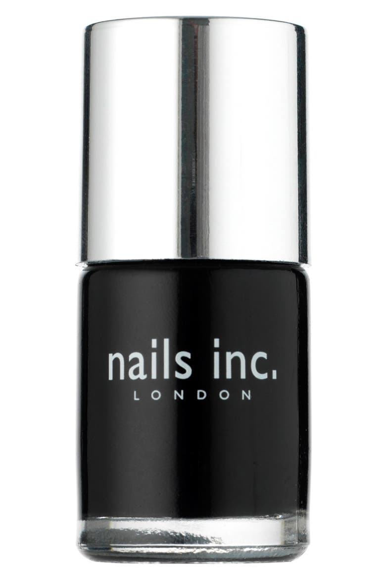 Nail Polish, Main, color, BLACK TAXI (CREAM)