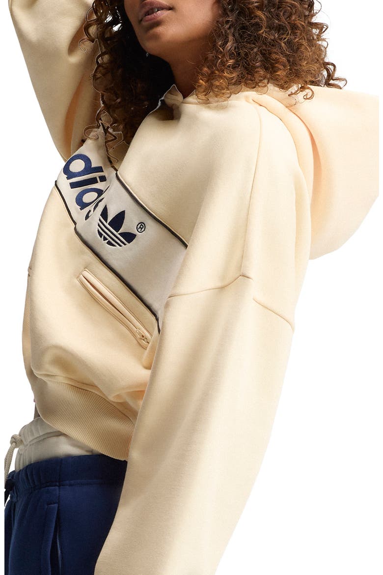 Block Hoodie, Alternate, color, WARM VANILLA