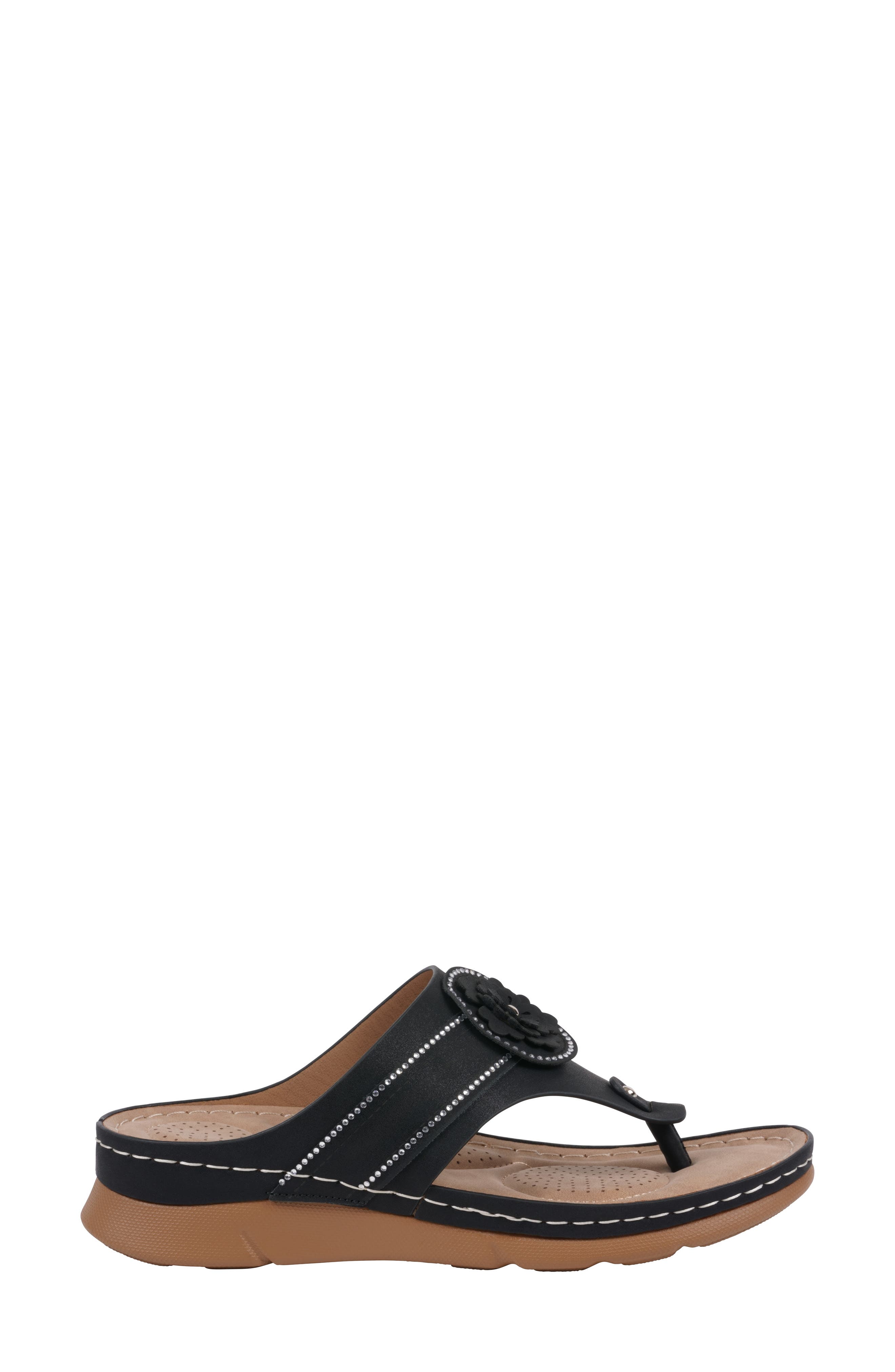 GC SHOES Vickie Comfort Sandal, Alternate, color, Black