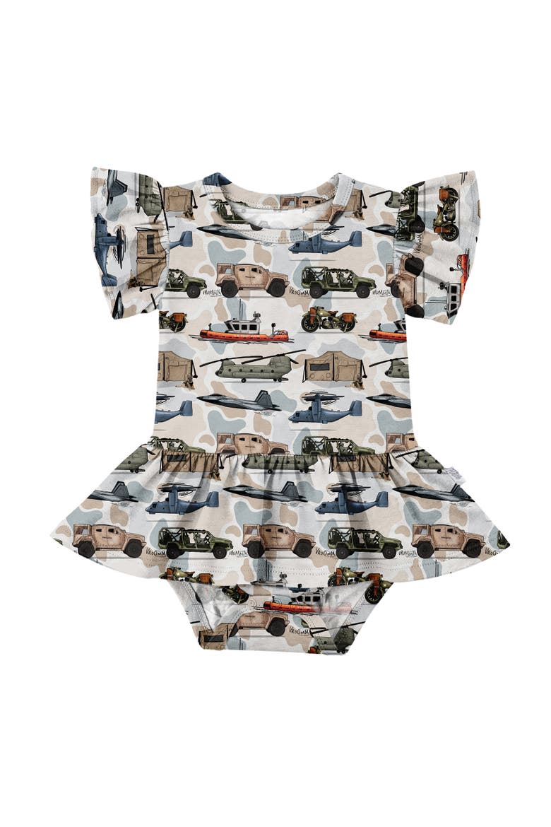 Brave 2.0 Bodysuit Twirl, Main, color, Camo