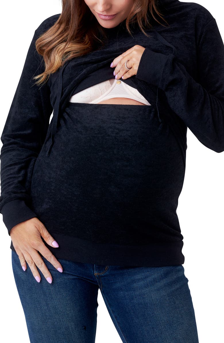 Nom Maternity Jojo Maternity/Nursing Hoodie, Alternate, color,