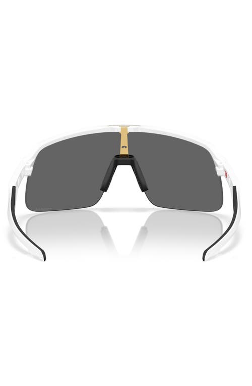 Oakley Sutro Lite 134mm Prizm™ Wrap Shield Sunglasses In Gray