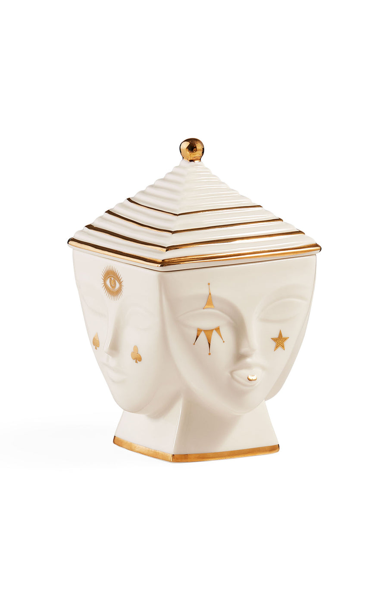 Jonathan Adler Gilded Masquerade Box, Alternate, color,