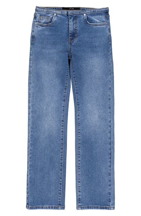 Kids' Lara Mini Waist Straight Leg Jeans (Big Kid)