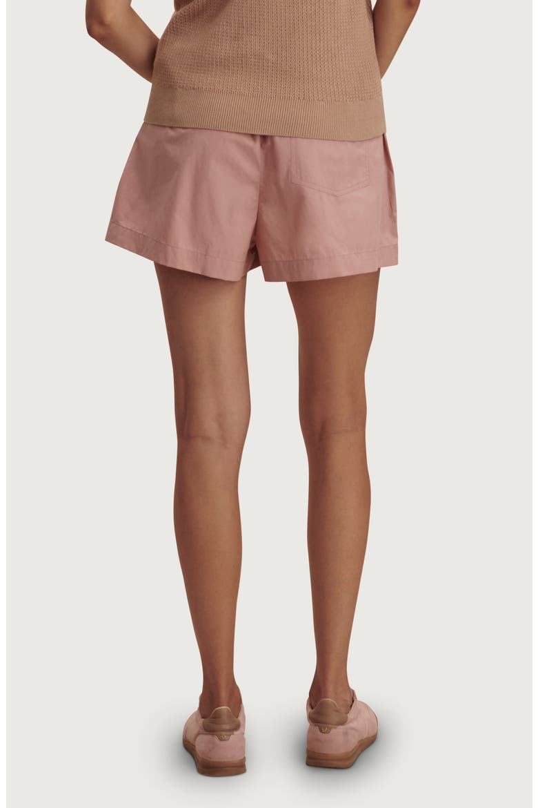 Morales Cotton Poplin Shorts, Alternate, color, ASH ROSE