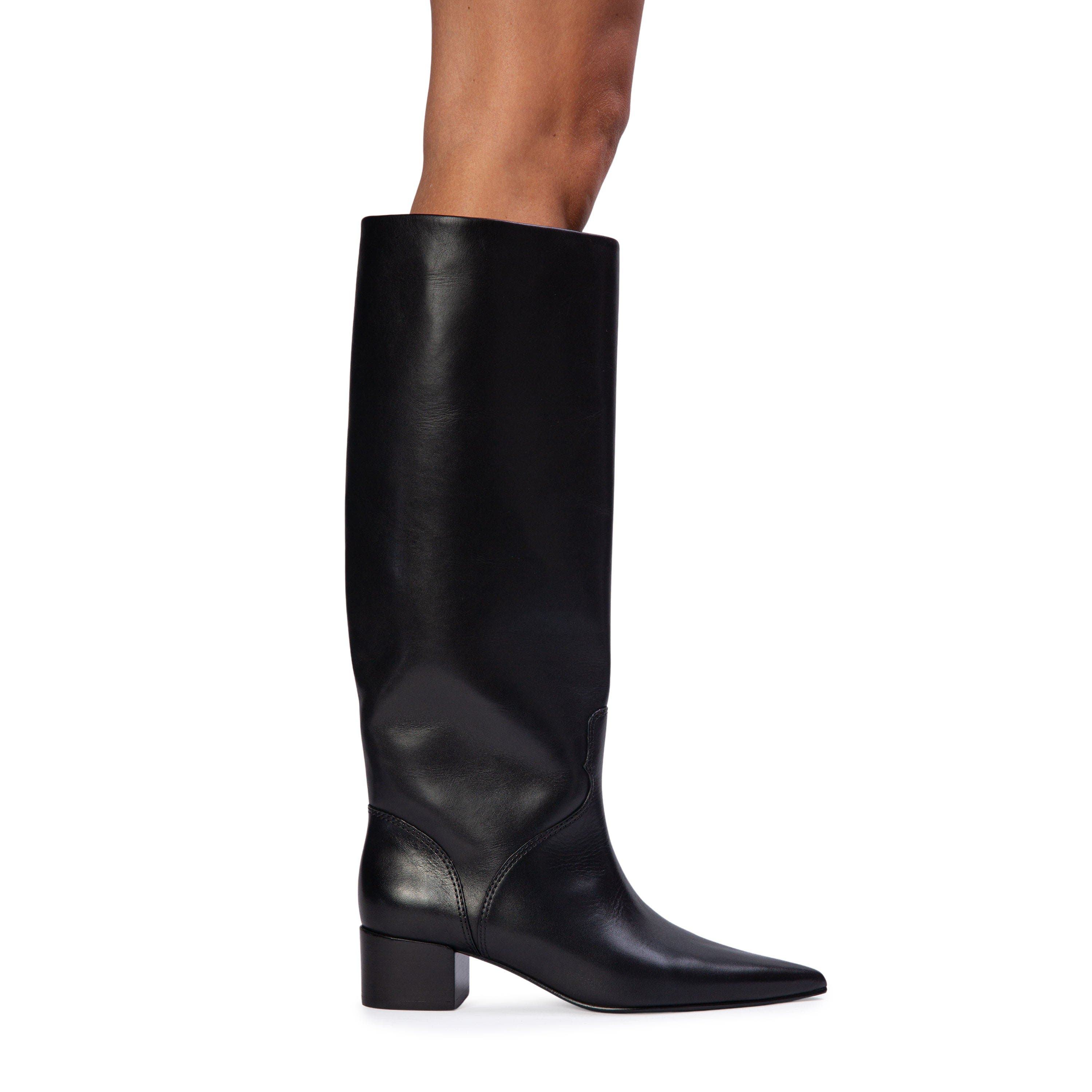 Alba 45 Boot, Alternate, color, Black Leather