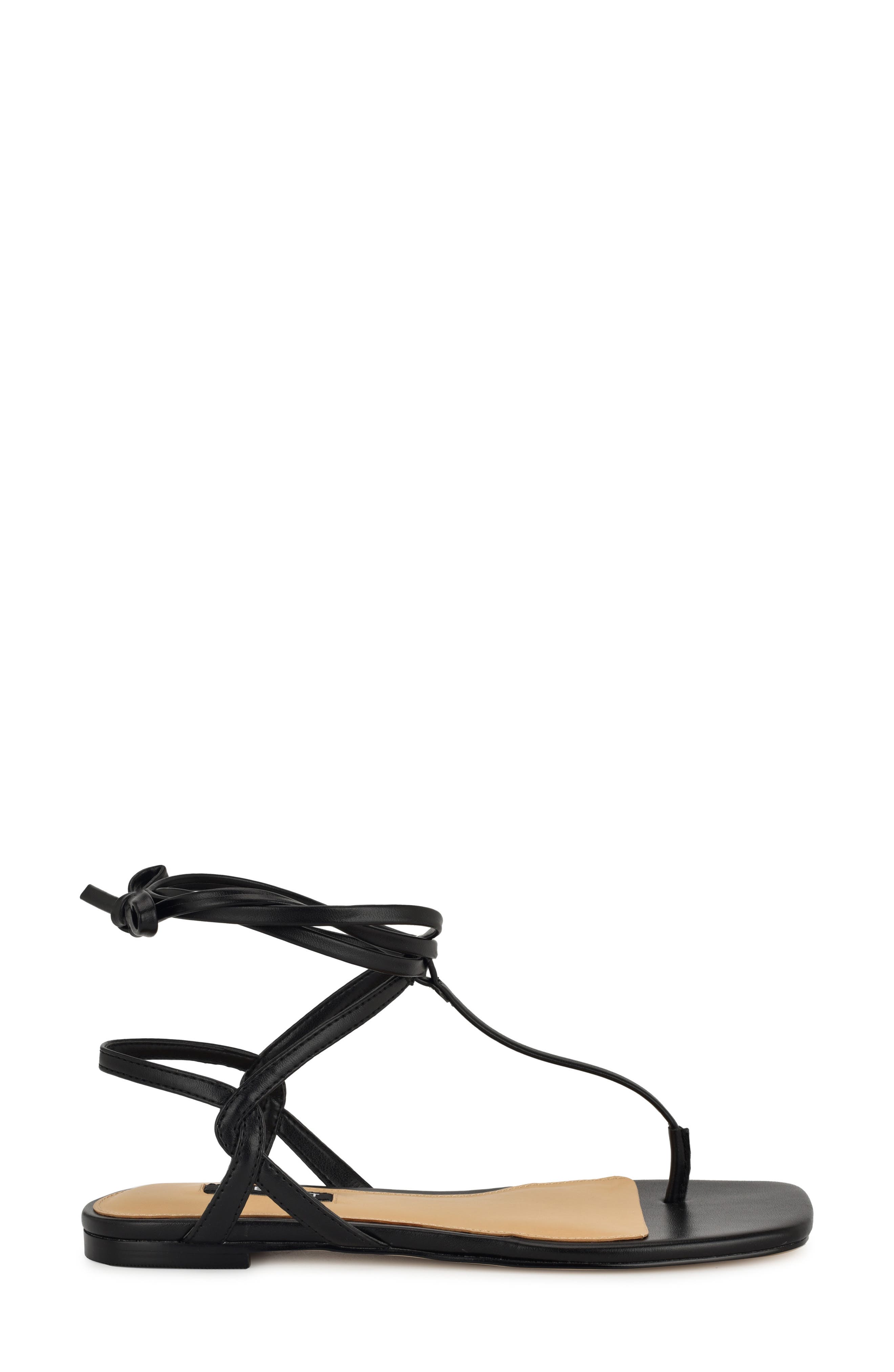 Nine West Norta Ankle Wrap Sandal, Alternate, color, 