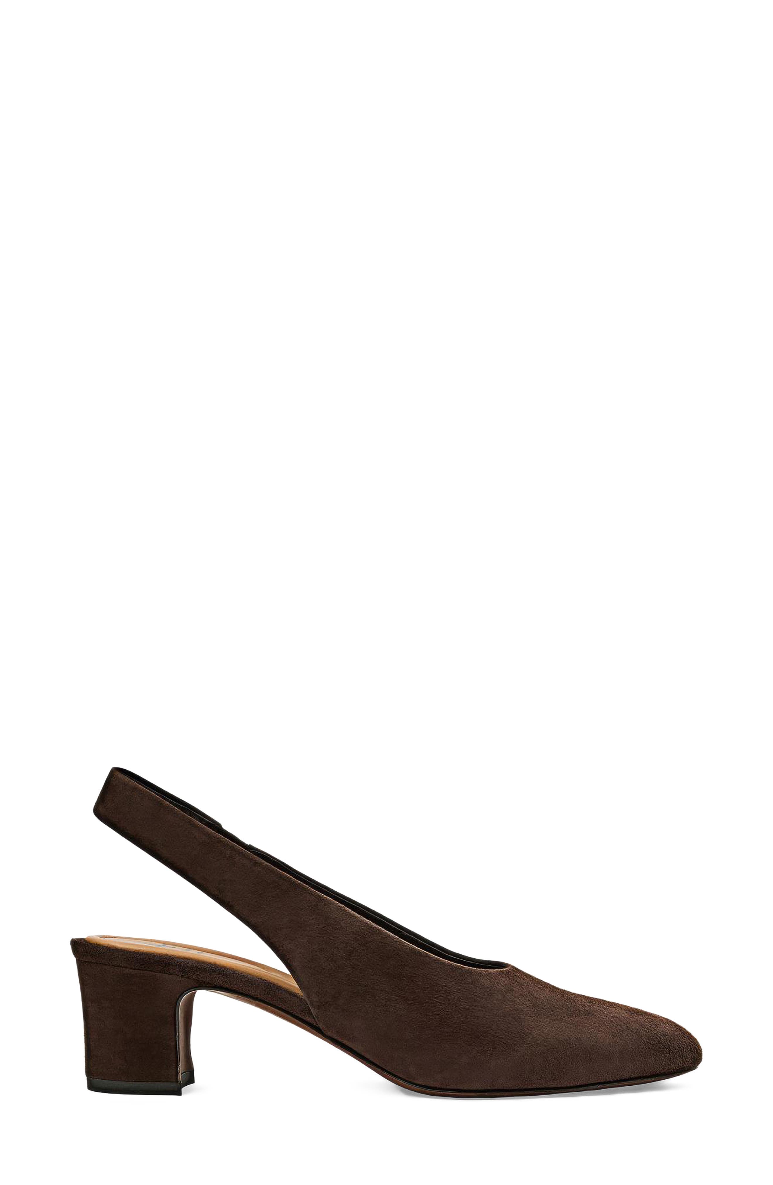 Trevi Slingback Pump, Alternate, color, ESPRESSO SUEDE