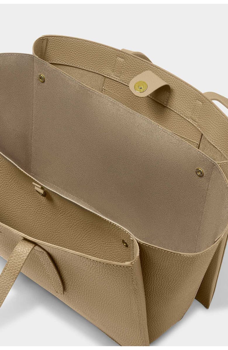 Katie Loxton Tabi Large Tote Bag, Alternate, color, Taupe