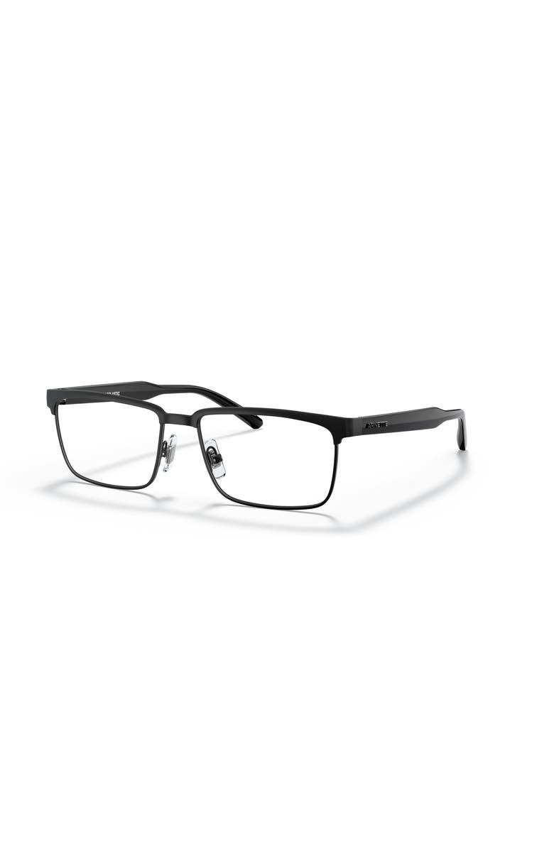 ARNETTE 54mm Rectangle optical glasses, Main, color, Black