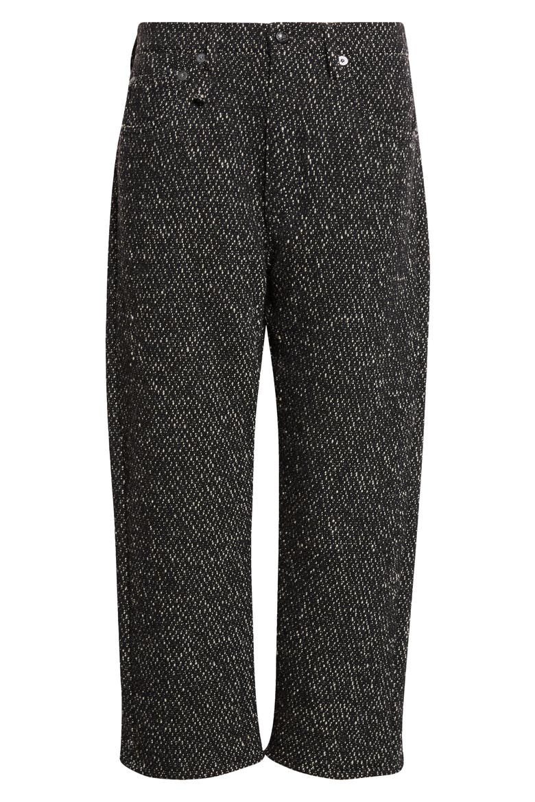 X-BF Marled Wool Blend Pants, Alternate, color, MARLED BLACK