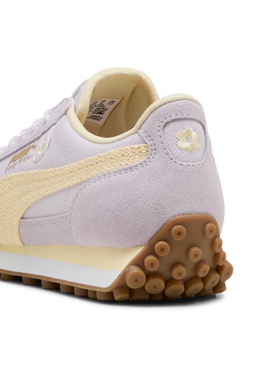 Puma Kids' Easy Rider Feels Sneaker In Lilac Frost-creamy Vanilla