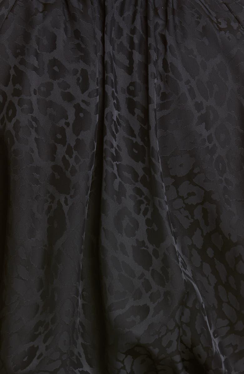 Zero + Maria Cornejo Ram Gaban Cheetah Jacquard Jumpsuit, Alternate, color, 