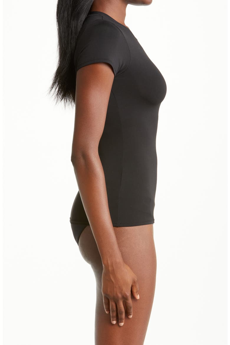 Ava Rashguard T-Shirt, Alternate, color, BLACK