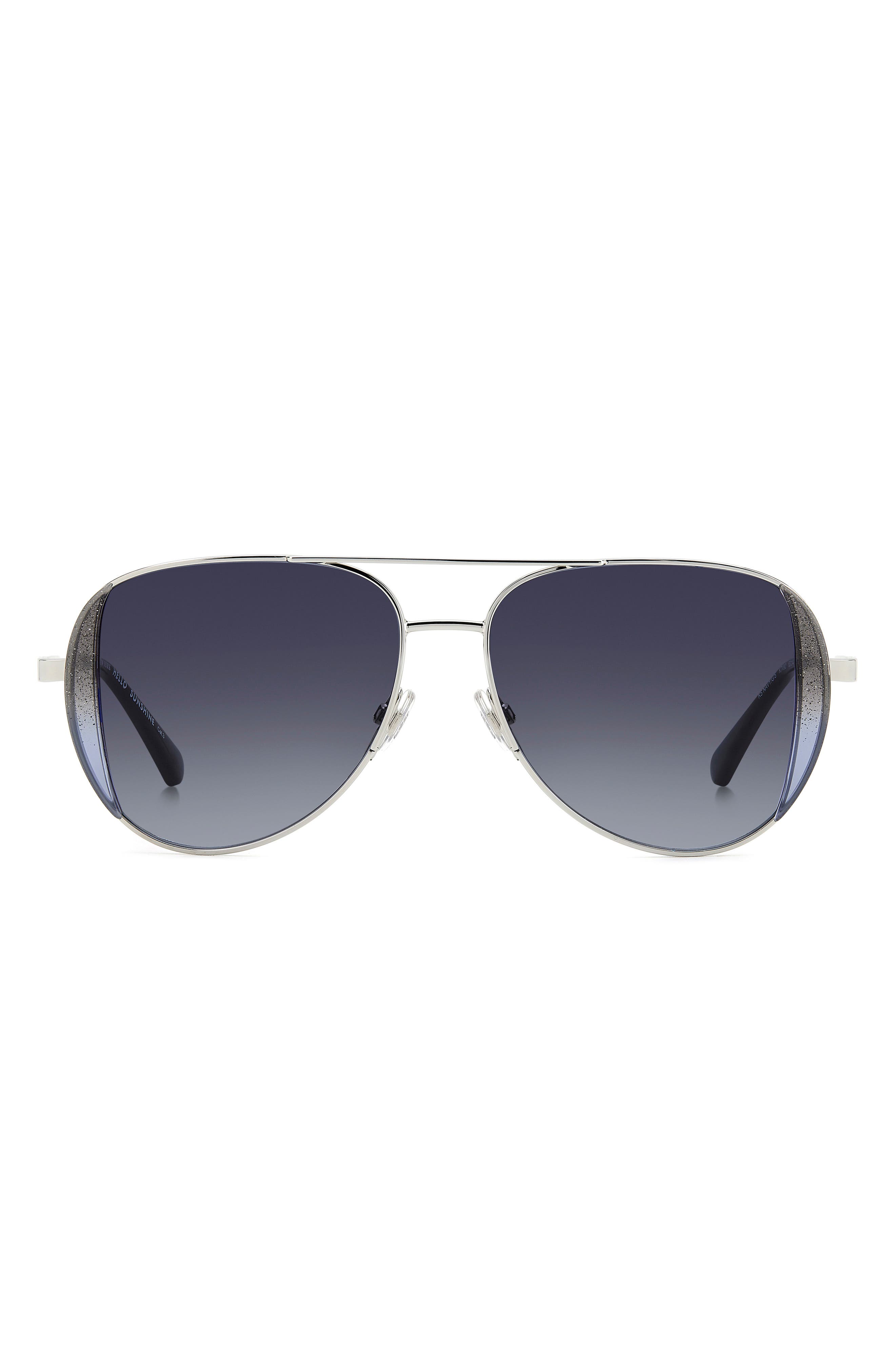 Kate Spade 53mm aviator sunglasses
