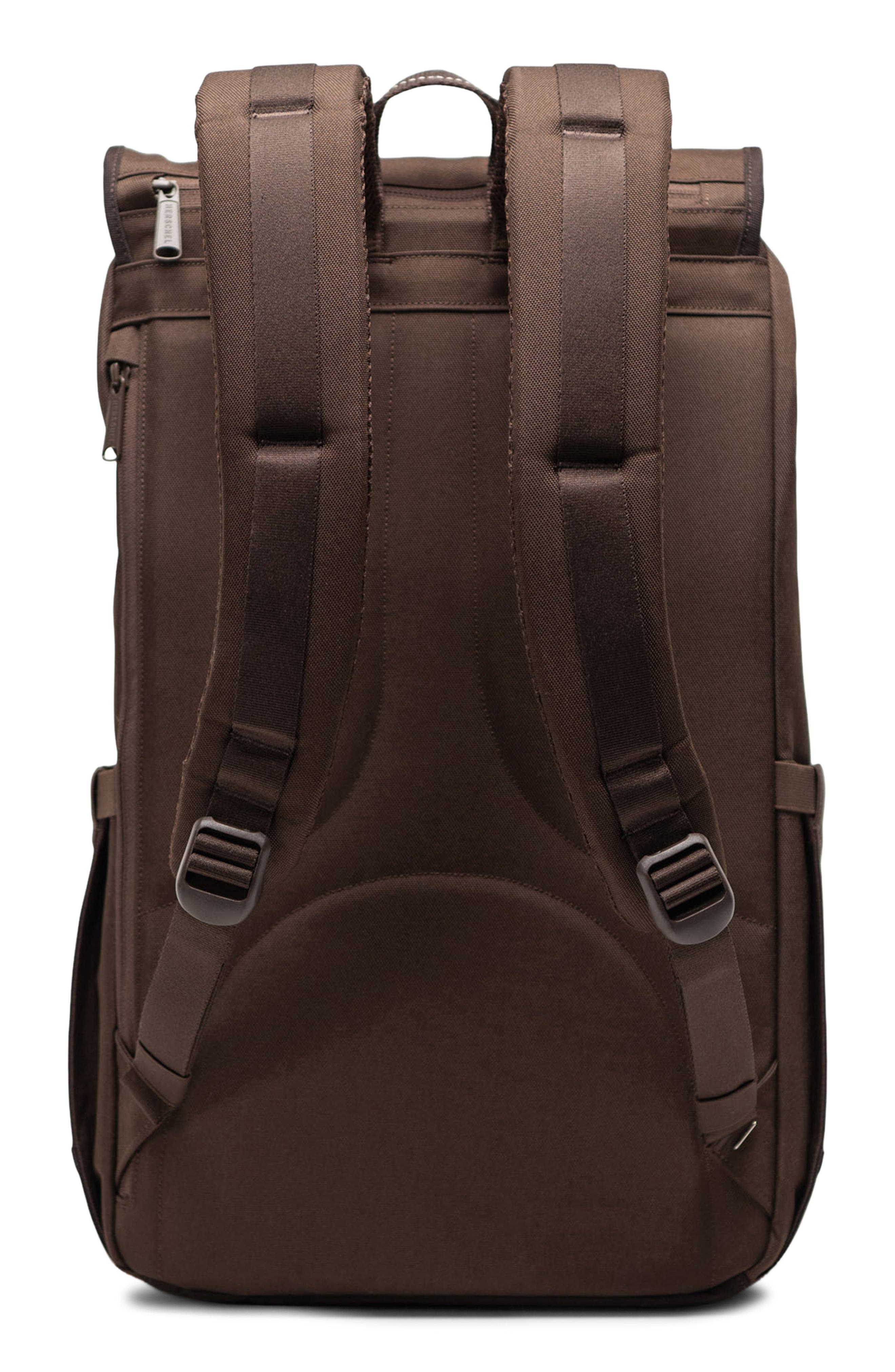 Herschel Supply Co. Little America Canvas Backpack, Alternate, color, Brown Slate/Delicioso