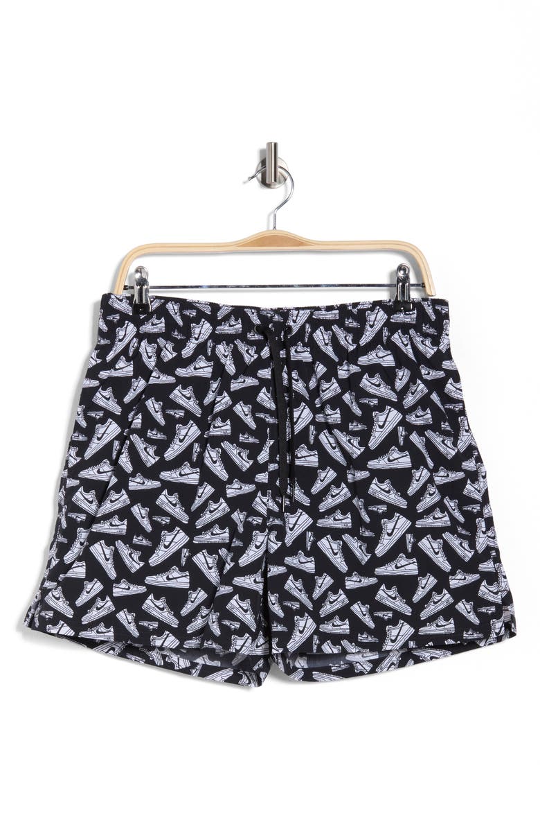 Nike 5-Inch Volley Swim Trunks, Alternate, color, Black