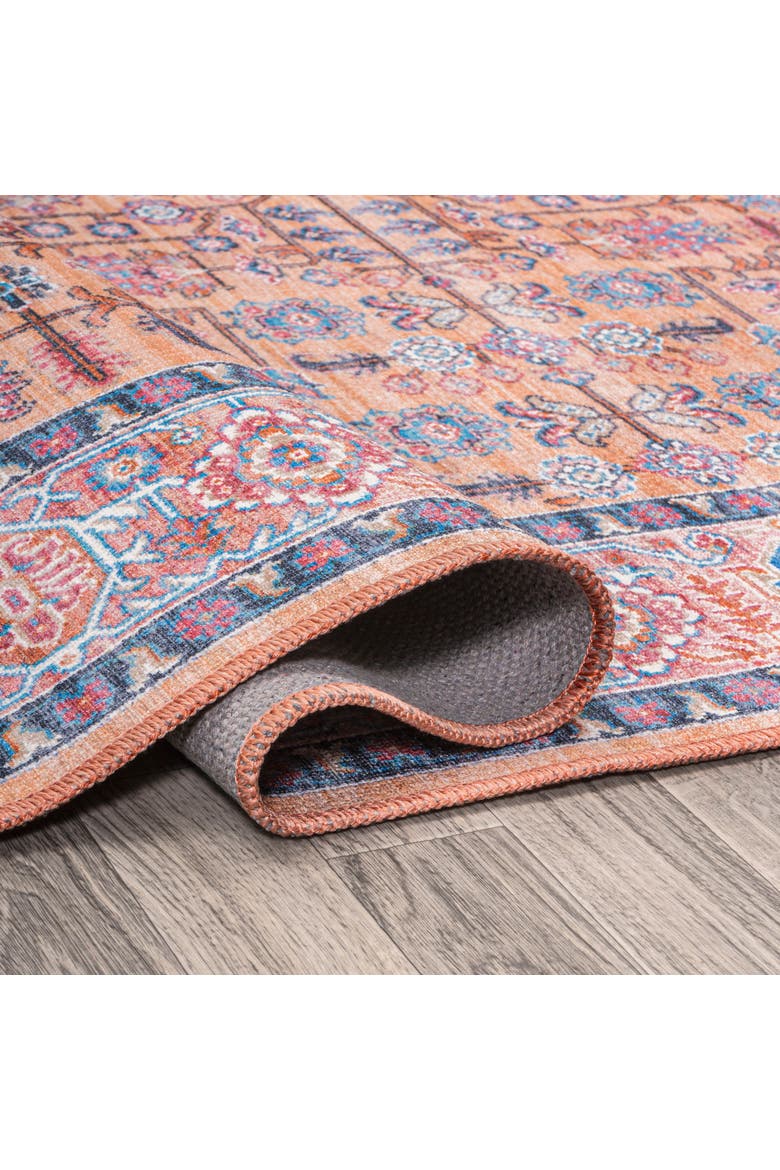 Kemer All-Over Persian Machine-Washable Area Rug, Alternate, color, Multi