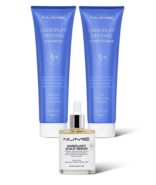 Nume Bye-bye Dandruff / Vegan Scalp Treatment System In Blue
