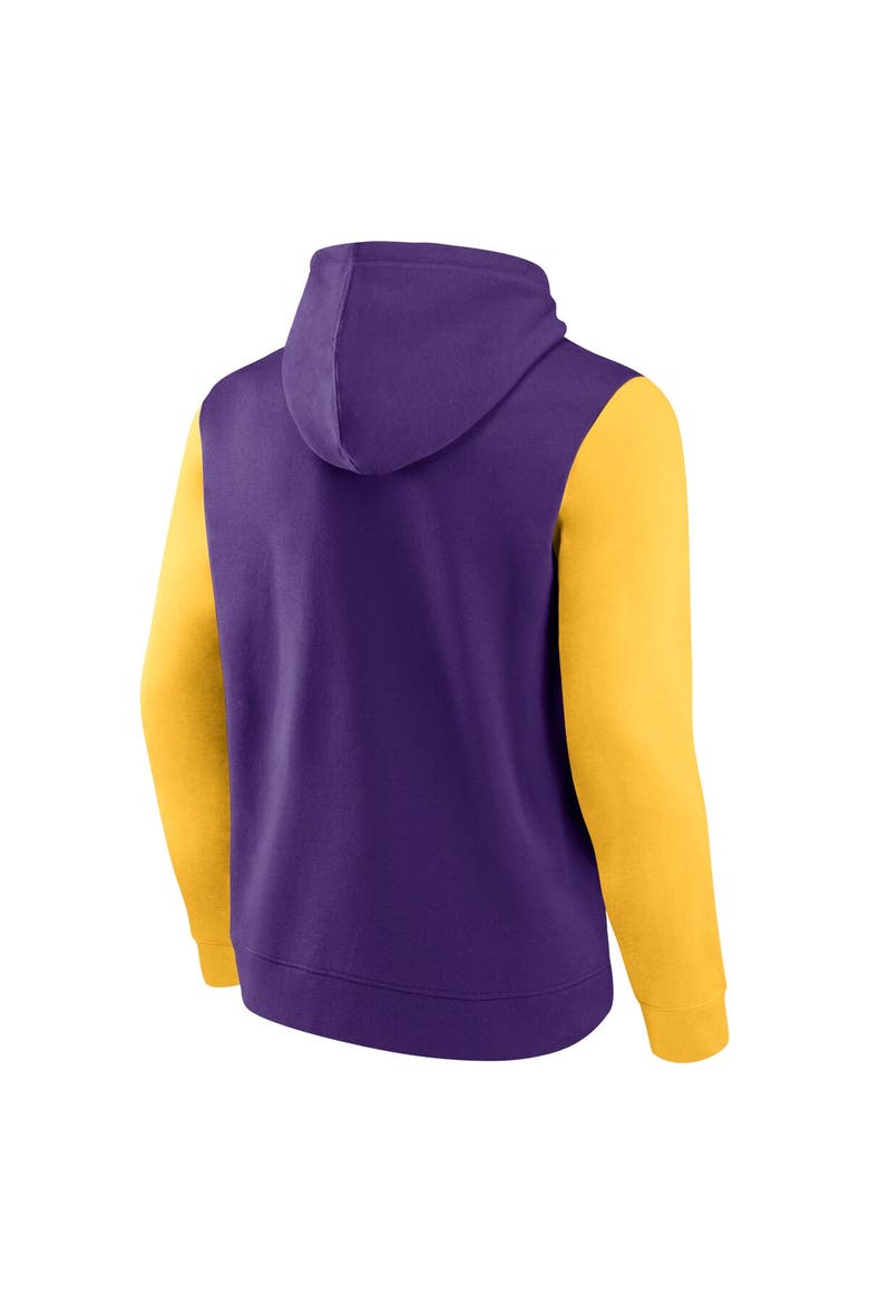 Men's Fanatics Branded Purple Minnesota Vikings Extra Point Pullover Hoodie, Alternate, color, Purple