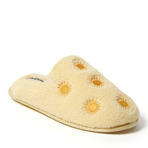 Teddy Tab Scuff Slipper (Women)