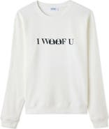 Moshiqa I Woof U Print Sweatshirt