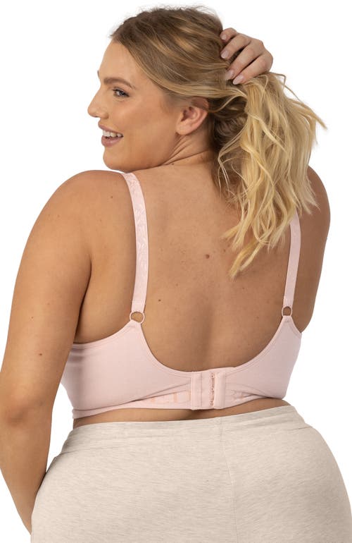 Kindred Bravely Busty Sublime Hands-free Pumping & Nursing Bra In Pink