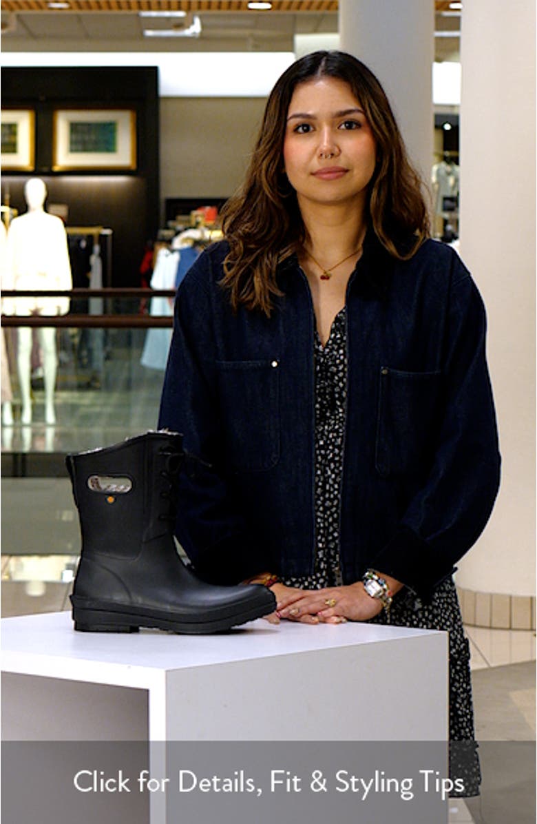 Amanda II Lace-Up Waterproof Boot, sales video thumbnail