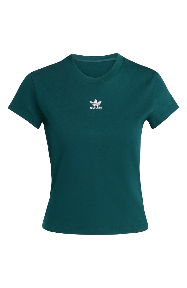 adidas Originals Essentials Slim Fit T-Shirt, Alternate, color, Aurora Ivy