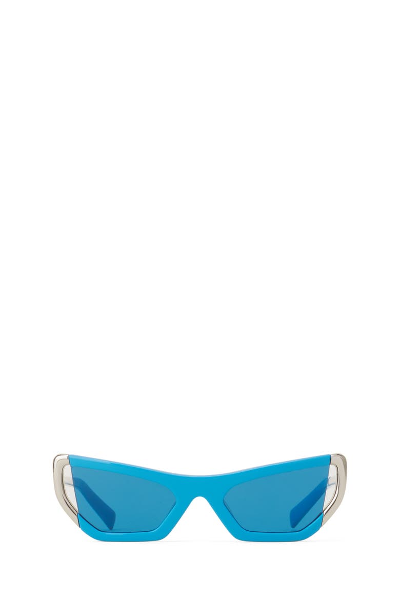 Nova Sunglasses, Main, color, Blue/Silver