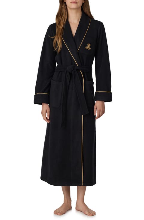 Shawl Collar Long Robe