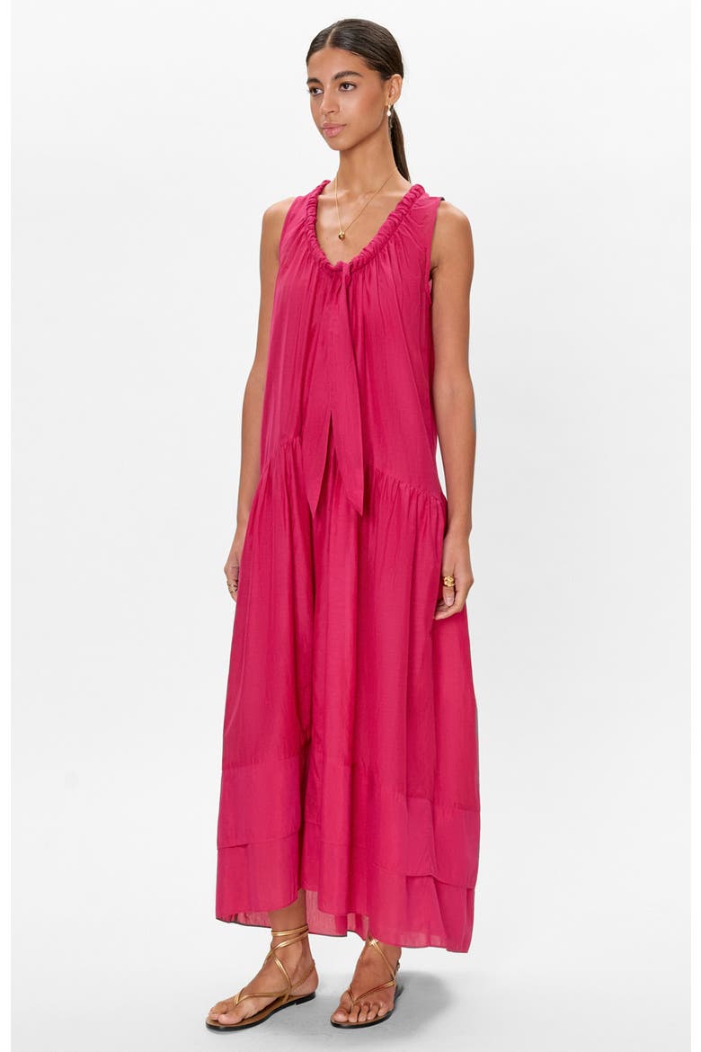 Lilou Sleeveless Dress, Alternate, color, Fuchsia