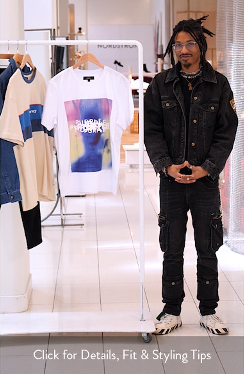 Clean Cotton Jersey Graphic T-Shirt, sales video thumbnail