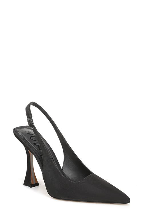 Sam Edelman Odette Slingback Pointed Toe Pump In Black