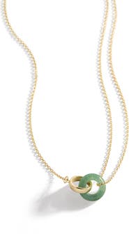 Mint & Lily Gemstone Connection Necklace