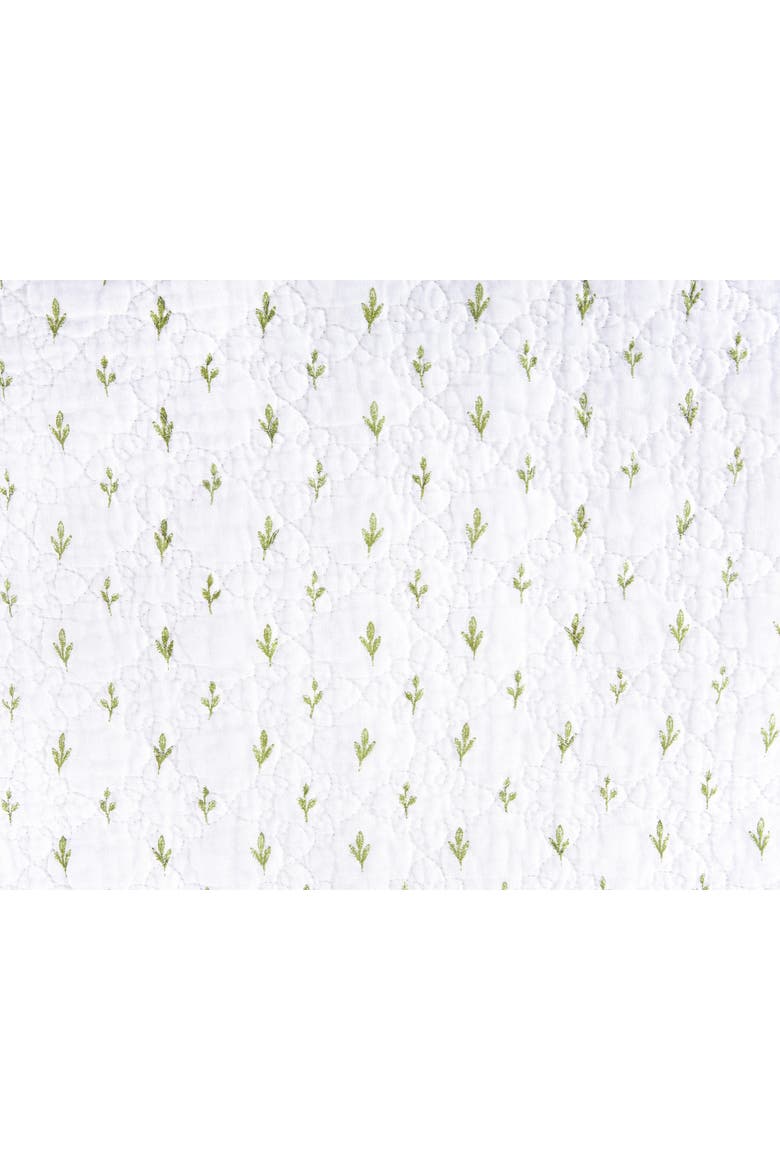 Greta Flower Full/Queen 3-Piece Quilt Bedding Set, Alternate, color, White