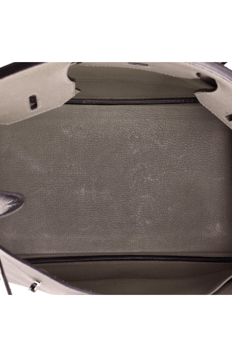 Pre-Owned Hermes Birkin Handbag Grey Epsom with Palladium Hardware 30, Alternate, color, Gris Asphalte