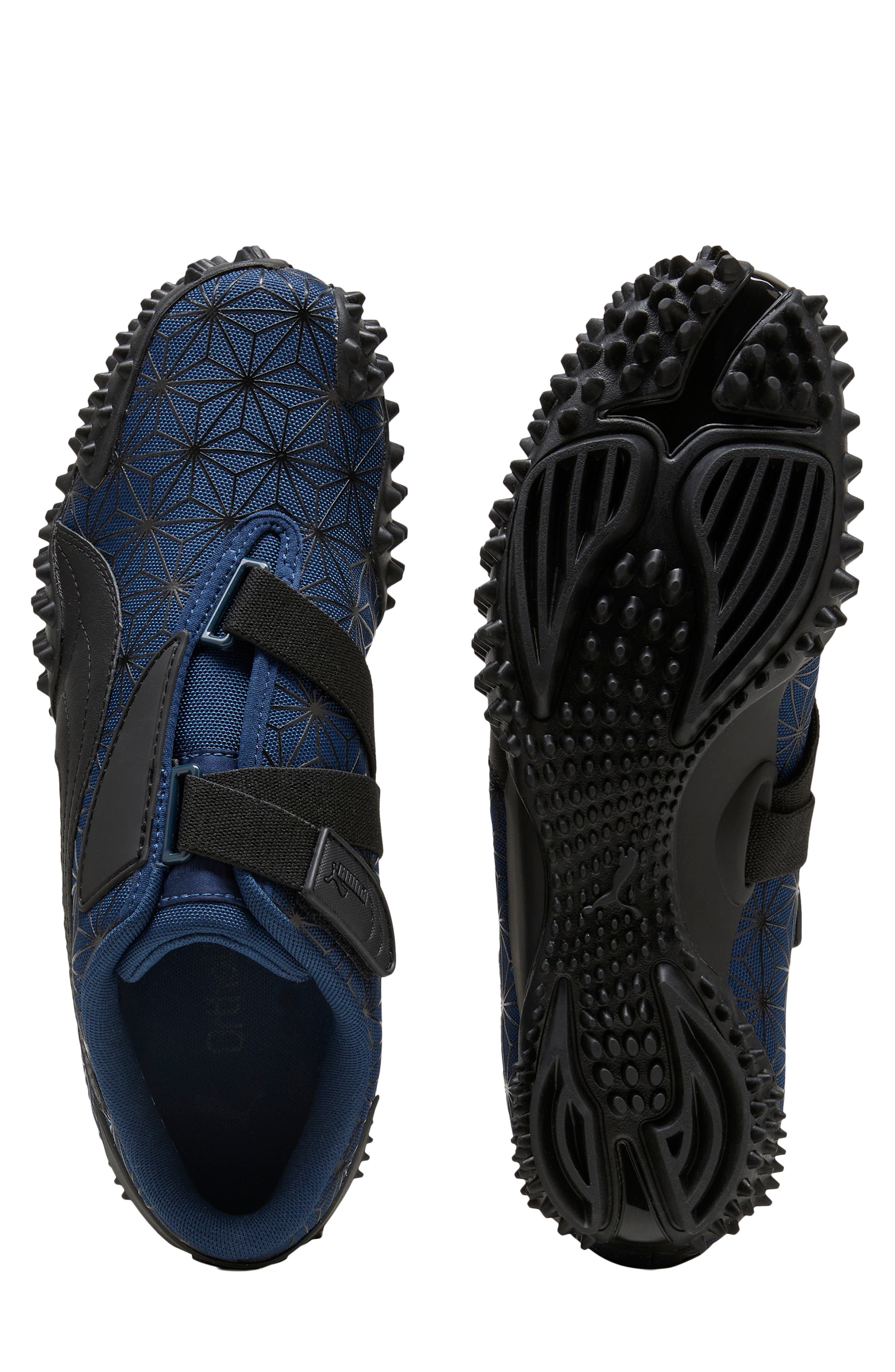 Mostro Sashiko Sneaker, Alternate, color, BLUE