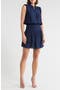 Taran Sleeveless Drop Waist Shirtdress