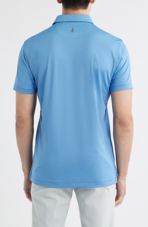 Johnnie-o Birdie Classic Fit Performance Polo In Blue