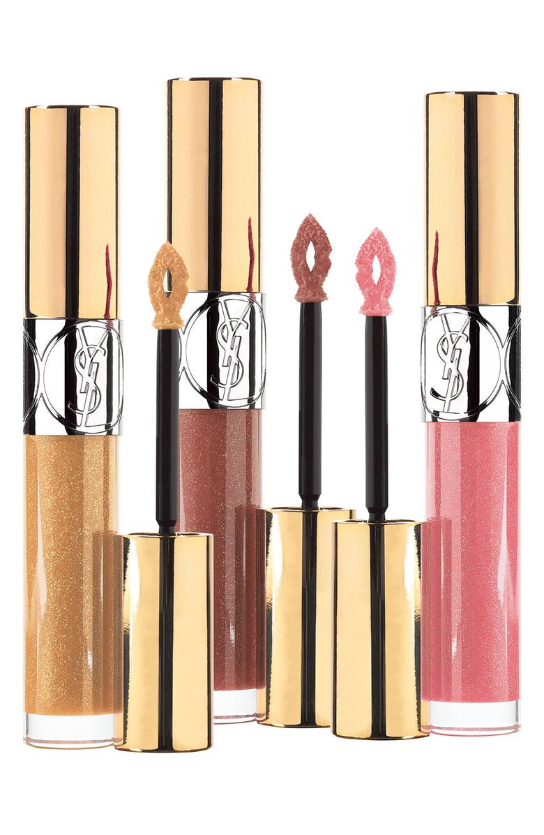Yves Saint Laurent 'Gloss Volupte' Trio, Main, color, 