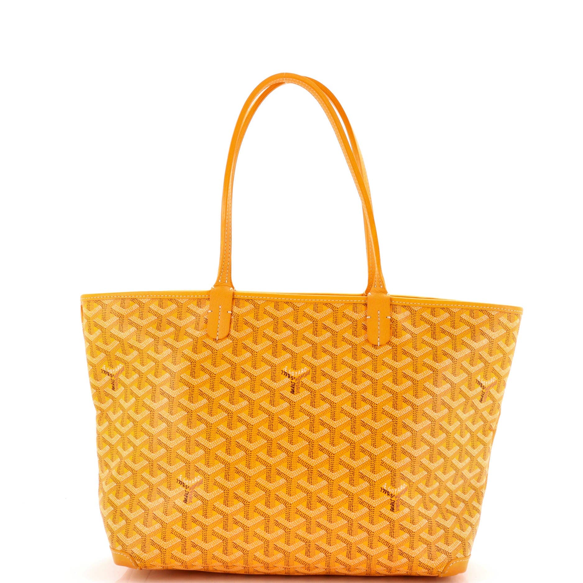 Artois Tote Coated Canvas PM, Main, color, Yellow