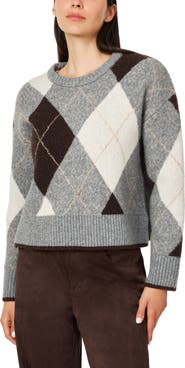 Habitual Argyle Crewneck Sweater