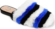 Journee Collection JOURNEE Evelin Faux Fur Mule