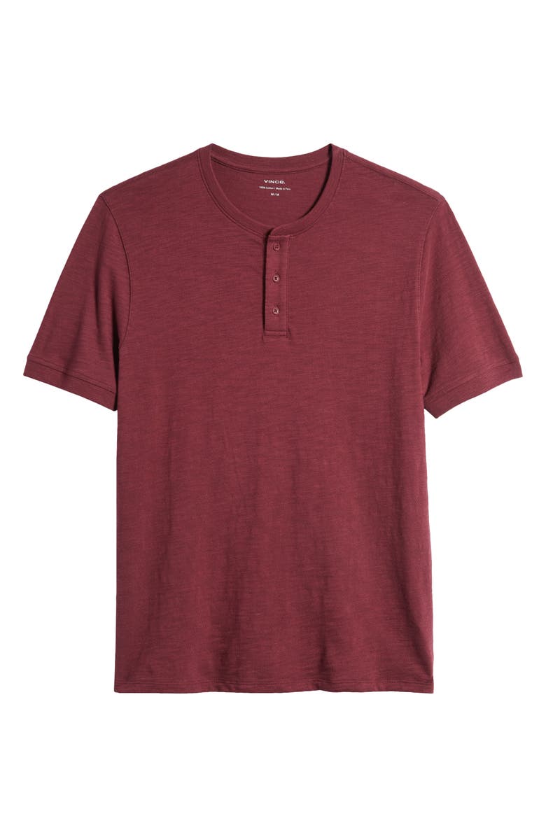 Vince Slub Henley, Alternate, color, Black Cherry