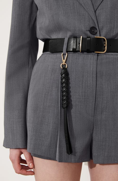 & Other Stories Pleated High Waist Shorts In Grey Medium Dusty