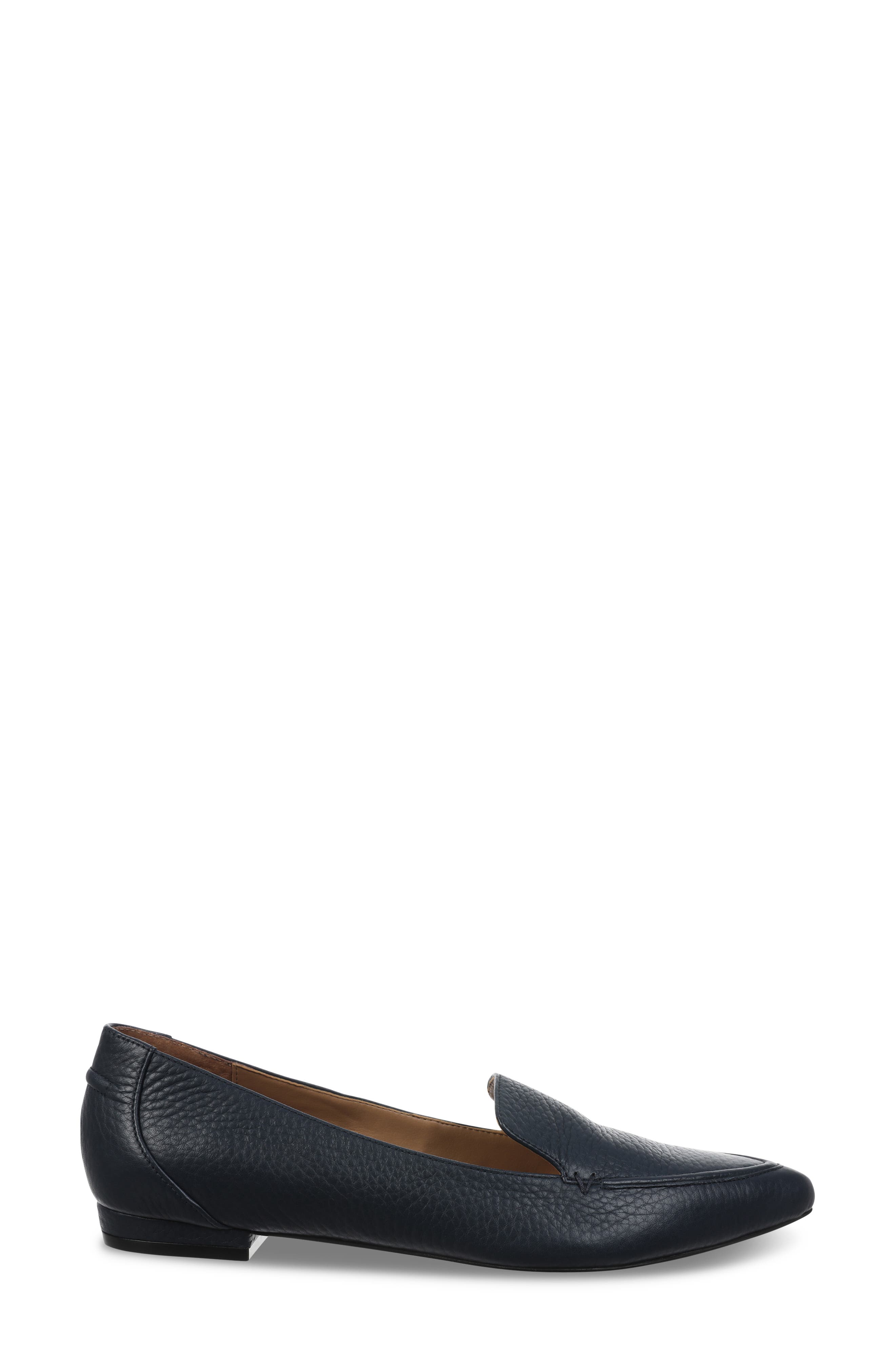 Noah Pointy Toe Loafer, Alternate, color, NAVY
