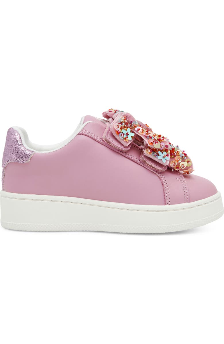 Steve Madden Kids' TTALES Faux Leather Sneaker, Alternate, color, Pink